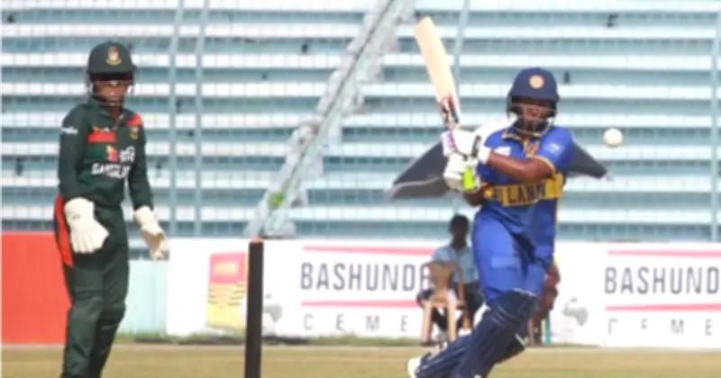 টানা তিন ম্যাচ হেরে শ্রীলঙ্কার কাছে হোয়াইটওয়াশ নারী ক্রিকেট দল