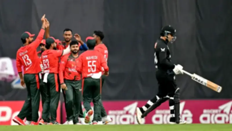 নিউজিল্যান্ডের কাছে শেষ ম্যাচে হারলো বাংলাদেশ, সিরিজ ড্র