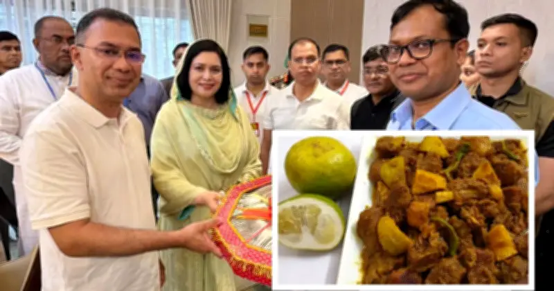 সিলেটে ঐতিহ্যবাহী খাবারের স্বাদ নিলেন তারেক রহমান