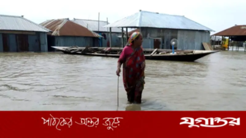 আরও চার জেলায় বন্যার শঙ্কা, ভারি বৃষ্টির পূর্বাভাস