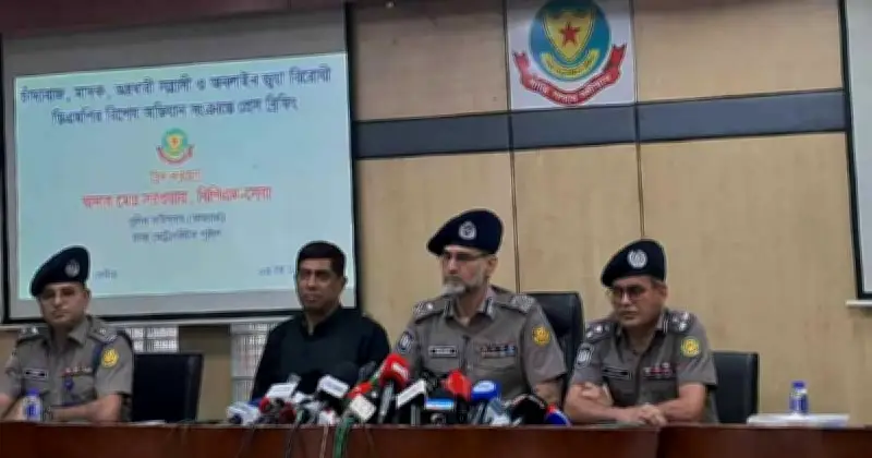 রাজধানীতে অভিযানে ৫৪ চাঁদাবাজসহ ১৪৮ গ্রেফতার
