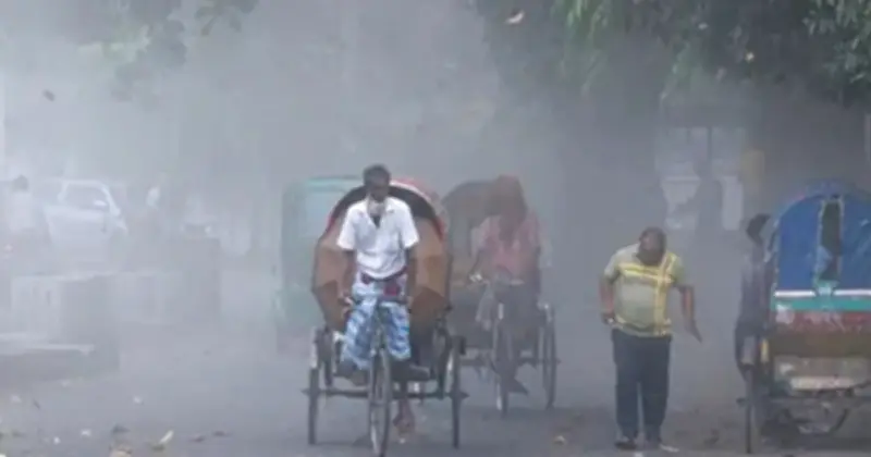 টানা বৃষ্টির পরও ঢাকার বায়ুদূষণ কমেনি, অবস্থান চতুর্থ