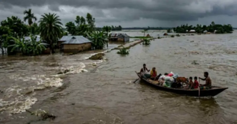উত্তর-পূর্বাঞ্চলে বন্যাশঙ্কা, তিন জেলার ৭ নদীর পানি বিপৎসীমার ওপর