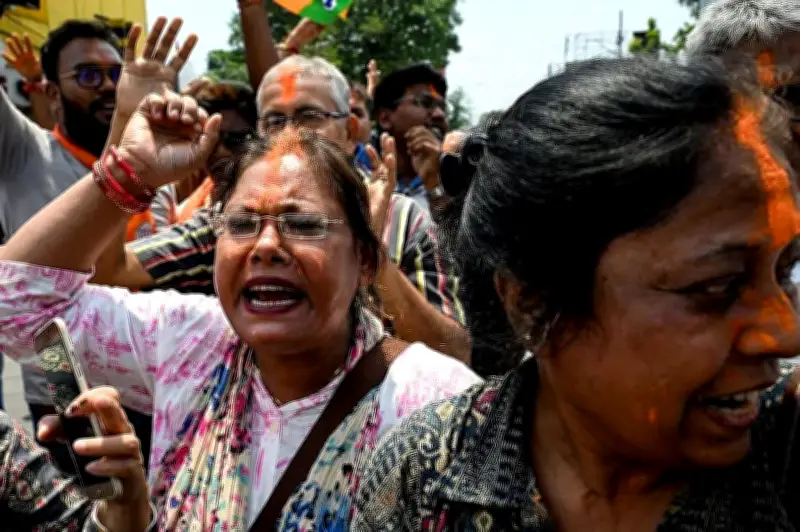 পশ্চিমবঙ্গ নির্বাচনে বিজেপির ঐতিহাসিক জয়, মমতার পরাজয়