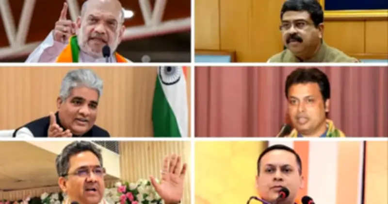 বিজেপির সাফল্যে ছয় কেন্দ্রীয় নেতার কৌশল