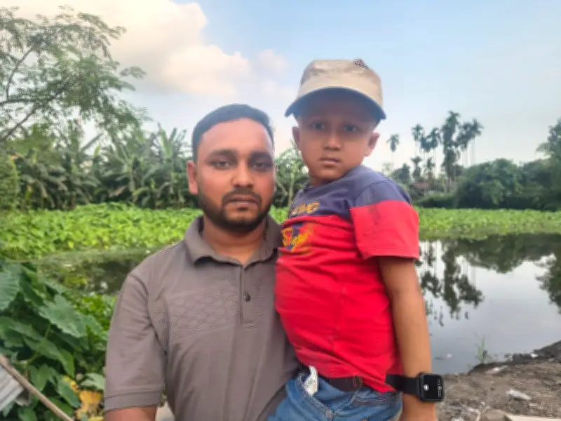 পাঁচ বছর বয়সী ফাহিমের ক্যানসার চিকিৎসা অর্থের অভাবে বন্ধ হওয়ার উপক্রম