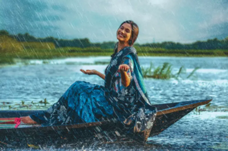 বৃষ্টিতে ভেজার উপকারিতা: মেজাজ ভালো, স্মৃতিশক্তি বাড়ে