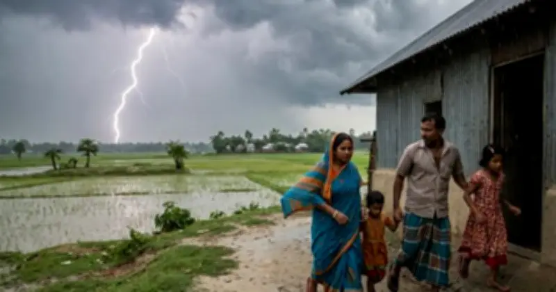 বাংলাদেশে বজ্রপাত থেকে বাঁচতে ‘৩০-৩০’ নিয়ম মেনে চলার পরামর্শ