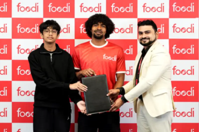 হামজা চৌধুরী ফুডি অ্যাপের ব্র্যান্ড অ্যাম্বাসেডর হলেন