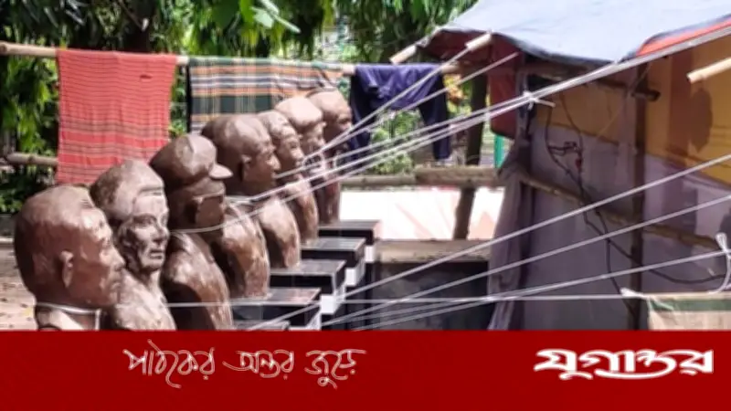 সাত বীরশ্রেষ্ঠের ভাস্কর্যের গলায় দড়ি: তীব্র সমালোচনার ঝড়