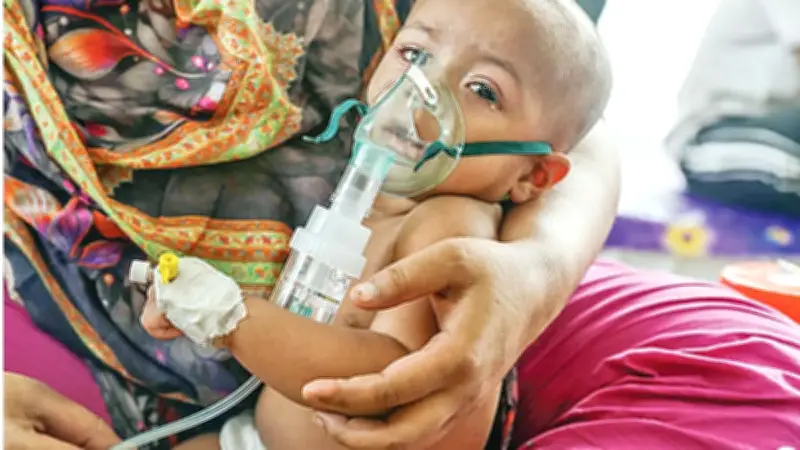 হামের প্রাদুর্ভাবে শিশুদের মৃত্যু বাড়ছে, স্বাস্থ্যব্যবস্থায় সংকট
