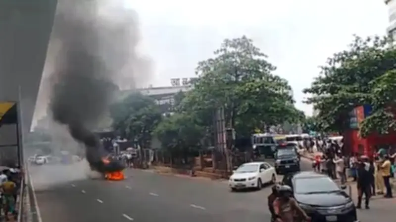 ফার্মগেটে প্রাইভেটকারে আগুন, টিউলিপের বিরুদ্ধে অভিযোগ গঠন ২৮ জুন