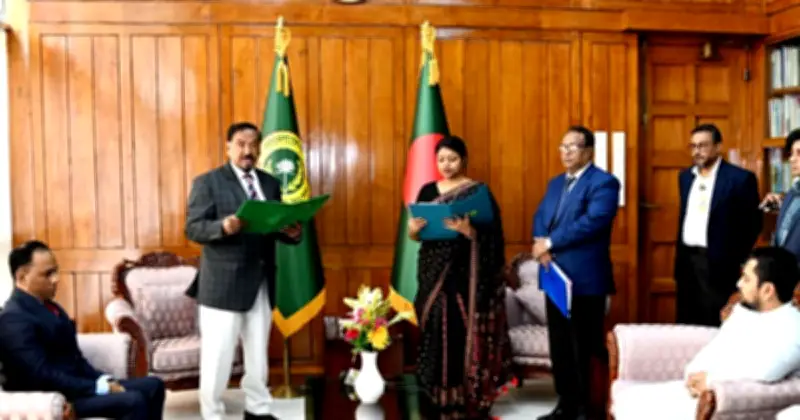 সংরক্ষিত নারী আসনের এমপি নুসরাত তাবাসসুমের শপথ গ্রহণ