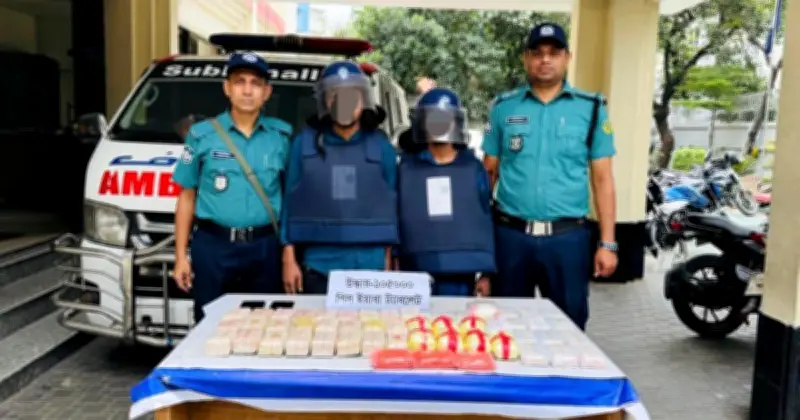 চট্টগ্রামে অ্যাম্বুলেন্সে ইয়াবা পাচারকালে ১ লাখ ৫ হাজার পিস উদ্ধার, গ্রেফতার ২