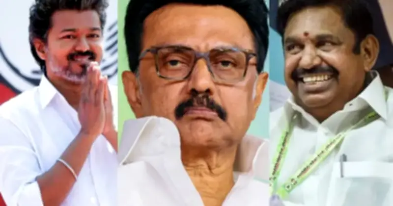 তামিলনাড়ুতে ডিএমকে-এআইএডিএমকে জোটের চেষ্টা, বিজয়ের সরকার গঠন অনিশ্চিত