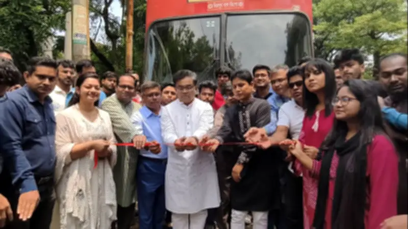জাবিতে বাসে লাইভ ট্র্যাকিং সিস্টেম চালু, শিক্ষার্থীদের যাতায়াত সহজ হবে