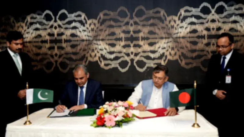 বাংলাদেশ-পাকিস্তান মাদক পাচার রোধে সমঝোতা স্মারক সই