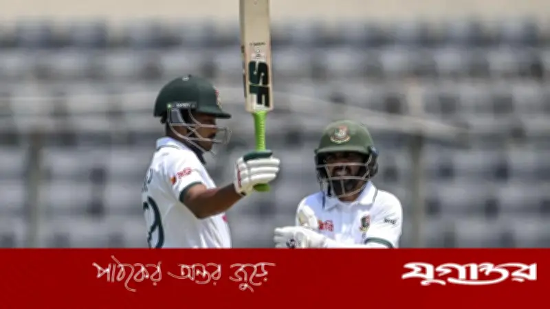 বাংলাদেশের ৩০১ রানের পুঁজি, শান্তর সেঞ্চুরি ও মুমিনুলের হতাশা