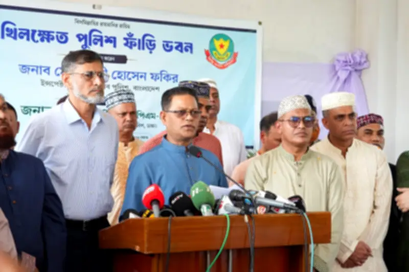 পূর্বাচলে খিলক্ষেত পুলিশ ফাঁড়ি উদ্বোধন করলেন আইজিপি