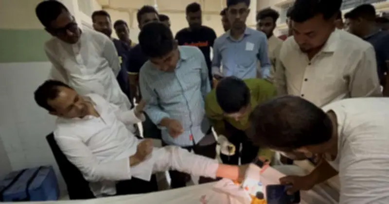 সুনামগঞ্জে দুই গ্রামবাসীর সংঘর্ষ থামাতে গিয়ে এমপি কামরুজ্জামান আহত