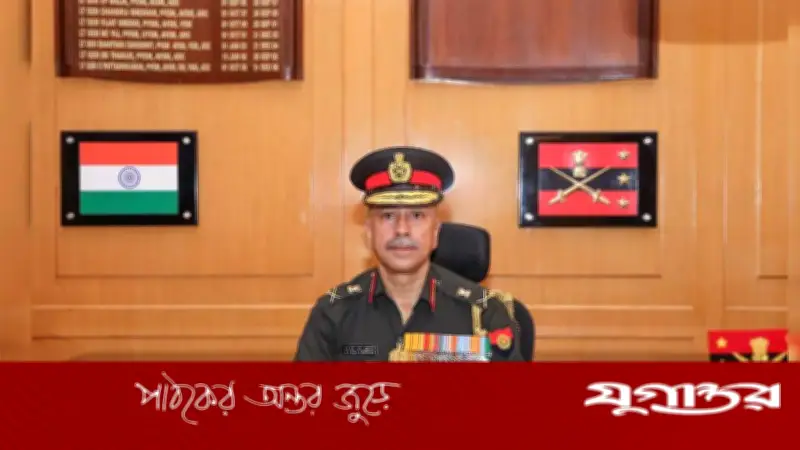 ভারতের নতুন সেনাপ্রধান লেফটেন্যান্ট জেনারেল এন এস রাজা সুব্রামানি