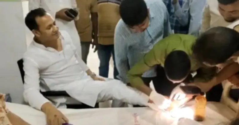 ছাতকে সংঘর্ষে এমপি কামরুলসহ অর্ধশত আহত