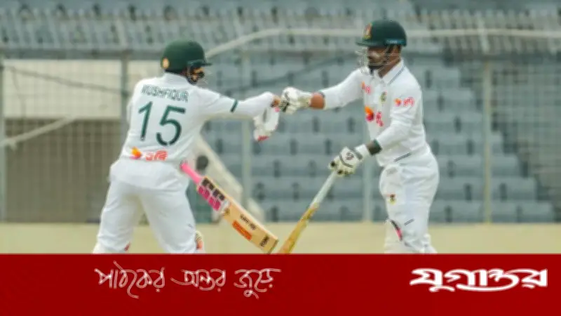 মিরপুর টেস্টে চারশ পেরিয়ে অলআউট বাংলাদেশ