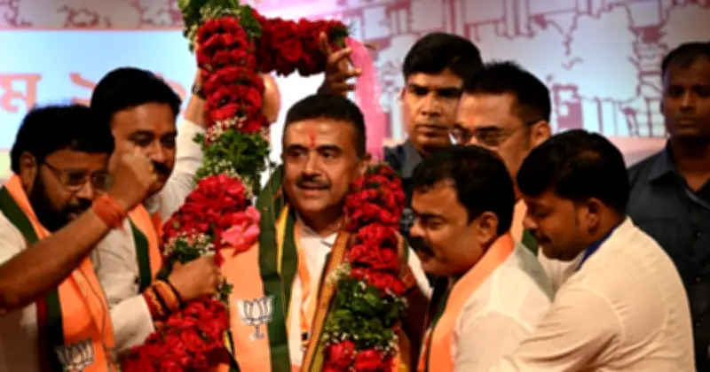 সুবেন্দু অধিকারী পশ্চিমবঙ্গের মুখ্যমন্ত্রী হিসেবে শপথ নিলেন