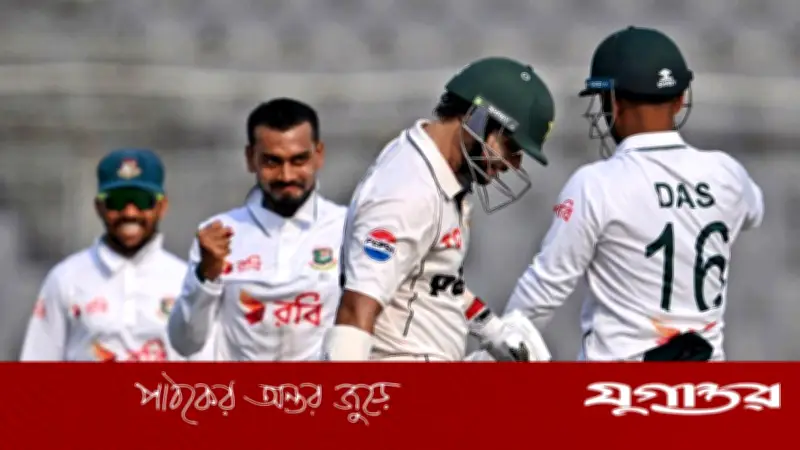 ৪১৩ রান করেও স্বস্তি নেই বাংলাদেশের, পাকিস্তানের শক্ত অবস্থান