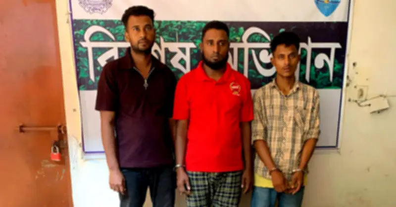 ডিবি পুলিশ পরিচয়ে জিরা লুট, কুমিল্লায় তিনজন গ্রেপ্তার