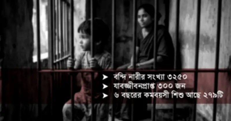 কারাগারে শিশুদের শৈশব: বন্দি মায়ের সঙ্গেই সীমাবদ্ধ জীবন
