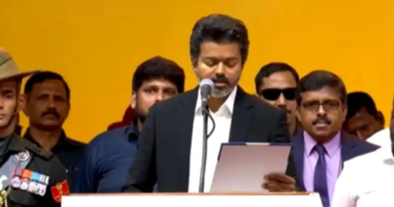 ভারতে দ্রাবিড় আধিপত্যের অবসান: সি জোসেফ বিজয় তামিলনাড়ুর মুখ্যমন্ত্রী