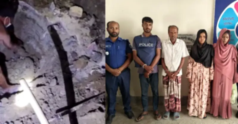 বেনাপোলে পরকীয়া প্রেমের জেরে যুবক হত্যা, মরদেহ গোয়াল ঘরে পুঁতে ঢালাই