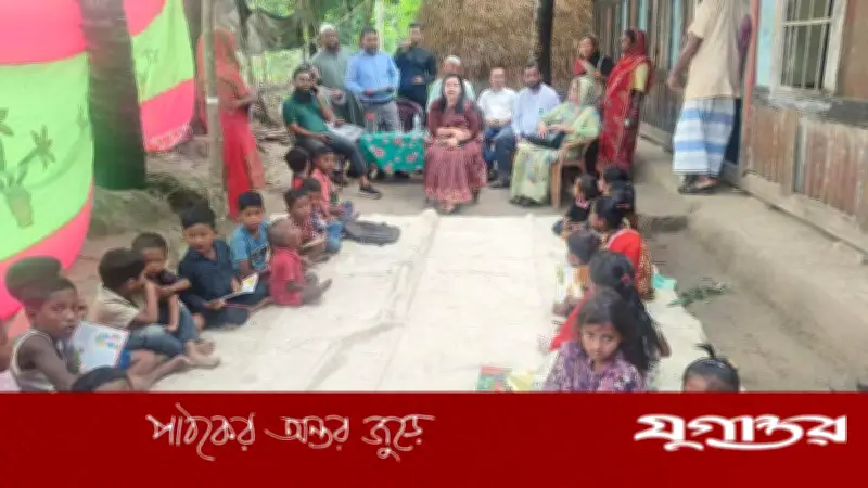 দুই বোনের উদ্যোগে মান্তা শিশুরা পাচ্ছে শিক্ষার আলো