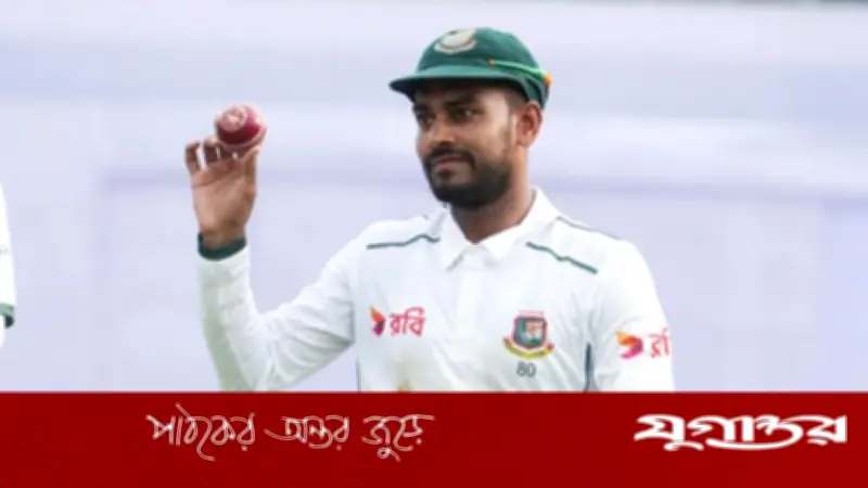 মিরাজের আরেক ফাইফার, বাংলাদেশের ২৭ রানের লিড