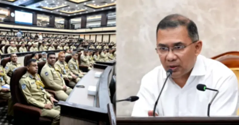 পুলিশকে ঐক্যের আহ্বান প্রধানমন্ত্রী তারিক রহমানের