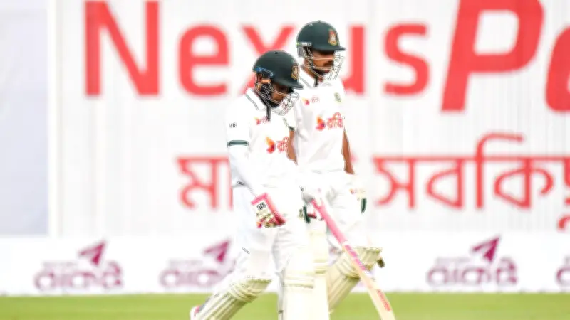 মিরপুর টেস্টে বৃষ্টি বাধা, চতুর্থ দিন শেষে বাংলাদেশের লিড ১৭৯