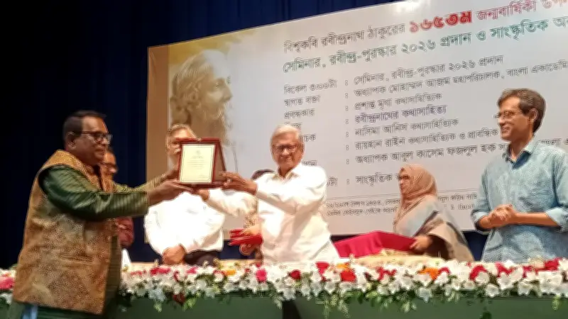 রবীন্দ্রনাথকে পড়ার শেষ নেই, প্রতিবারই নতুন আবিষ্কার: একাডেমি সভাপতি