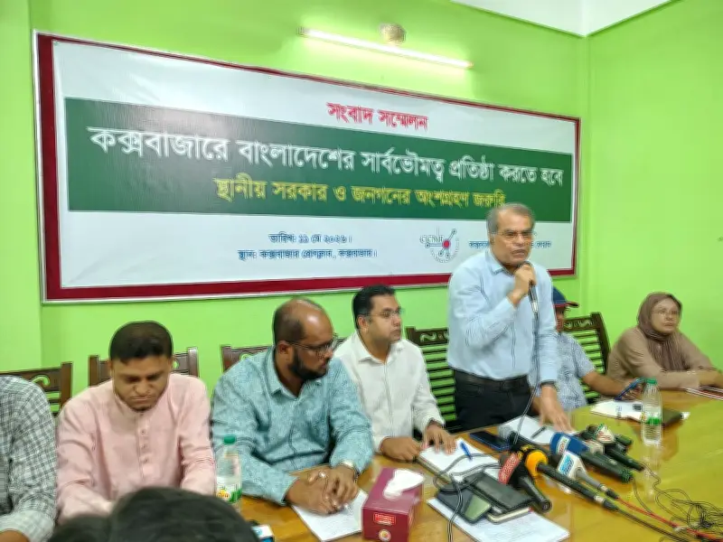 কক্সবাজারে রোহিঙ্গা ক্যাম্পে স্থায়ী অবকাঠামোর বিরোধিতা