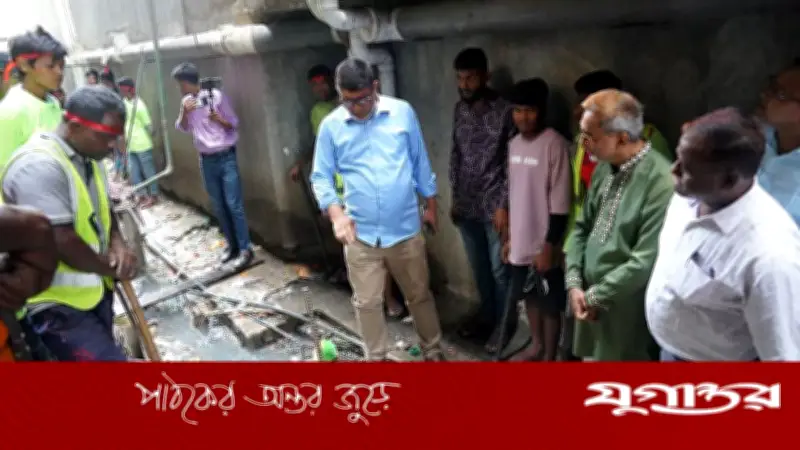 ময়মনসিংহে ড্রেন দখল করে ভবন নির্মাণ, বহির্ভূত অংশ অপসারণ