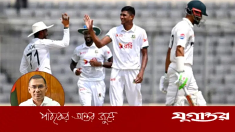 পাকিস্তানের বিপক্ষে টেস্ট জয়ে টাইগারদের অভিনন্দন প্রধানমন্ত্রীর