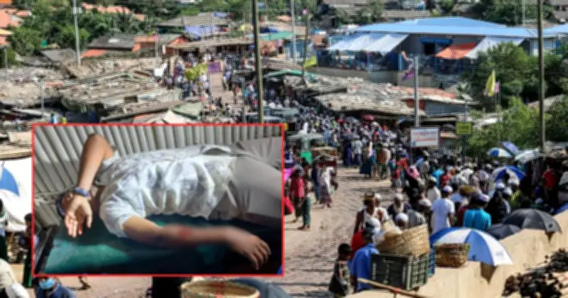 কক্সবাজারে রোহিঙ্গা ক্যাম্পে গুলিতে যুবক আহত