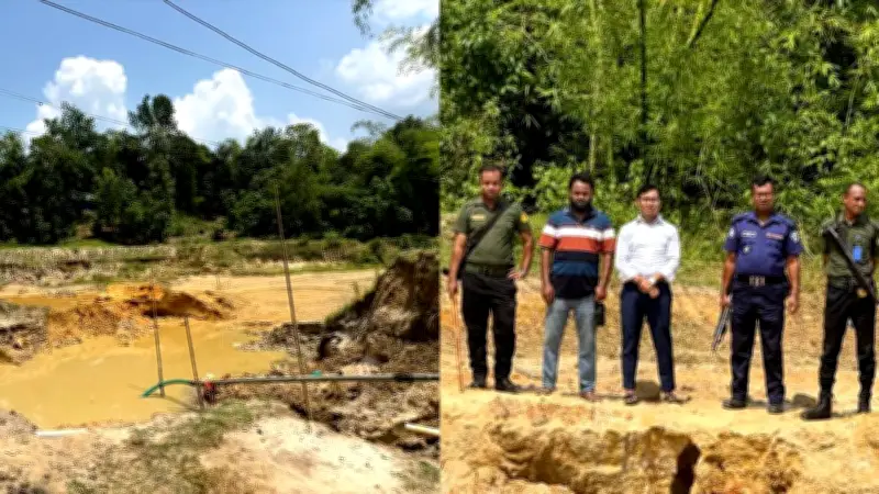 বালু উত্তোলন ঠেকাতে হামলা, ইউএনও-ওসিসহ আহত ১৫