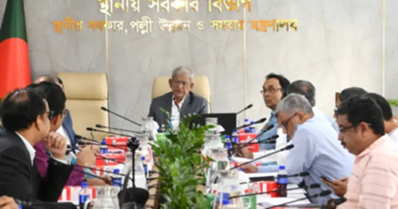 এলজিইডি প্রকল্প দ্রুত শেষ করার নির্দেশ মির্জা ফখরুলের