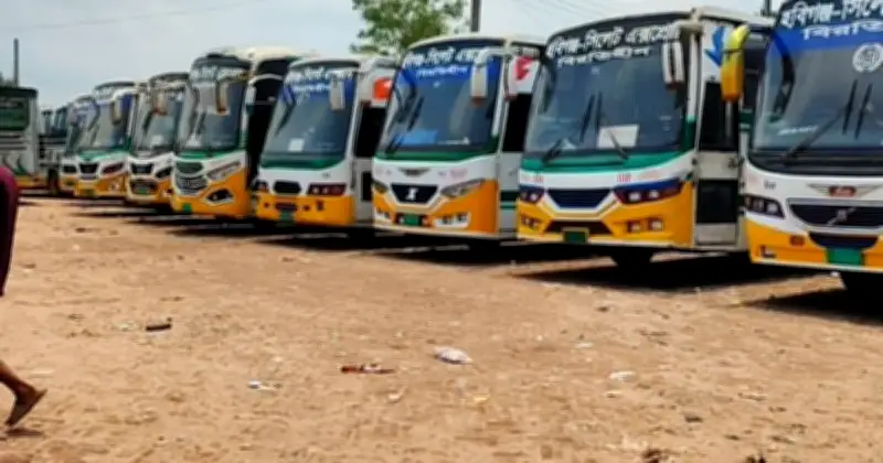 হবিগঞ্জ-সিলেট রুটে বাস ধর্মঘট অব্যাহত, অভ্যন্তরীণ রুটে চলাচল শুরু