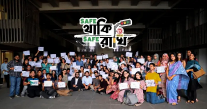 নিরাপদ সড়কে ‘Safe থাকি, Safe রাখি’ ক্যাম্পেইন শুরু করল পাঠাও