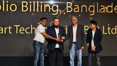 লেনোভোর কাছ থেকে ‘ডিস্ট্রিবিউটর এক্সিলেন্স অ্যাওয়ার্ড’ পেল স্মার্ট টেকনোলজিস