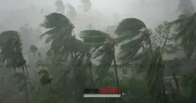 আট অঞ্চলে ঝড়ো হাওয়া ও বৃষ্টির সতর্কতা জারি