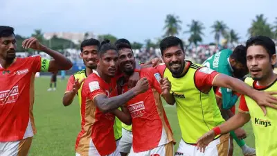 আবাহনীকে হারিয়ে শিরোপা পুনরুদ্ধার করল বসুন্ধরা কিংস