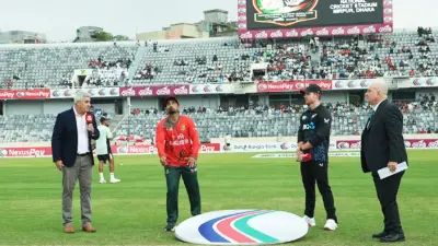 নিউজিল্যান্ডের বিপক্ষে টি-টোয়েন্টিতে টসে হেরে ব্যাটিংয়ে বাংলাদেশ